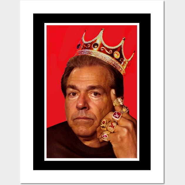 Nick Saban National Champion Big King Parody - Nick Saban - Posters and